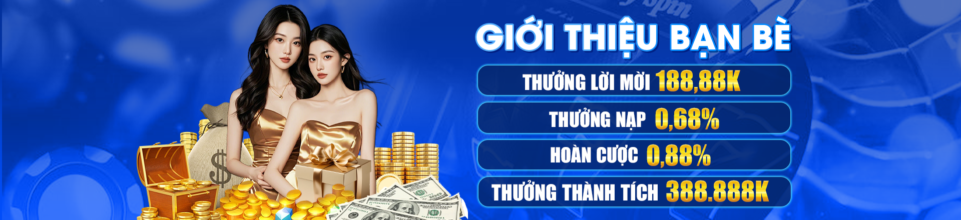 Hình ảnh quảng cáo của 123vn hiển thị nền tảng và các lợi ích