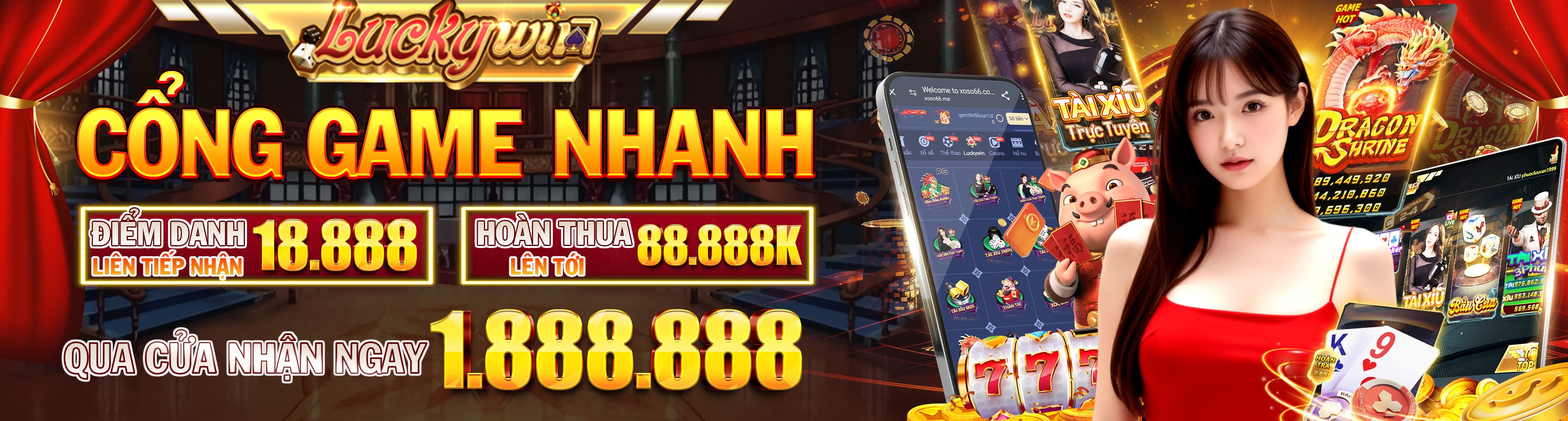 Hình ảnh quảng cáo của 123vn hiển thị nền tảng và các lợi ích