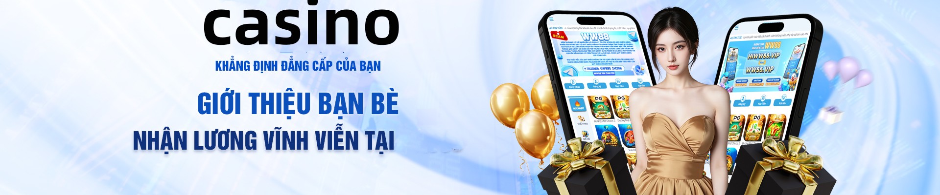 Hình ảnh quảng cáo của 123vn hiển thị nền tảng và các lợi ích