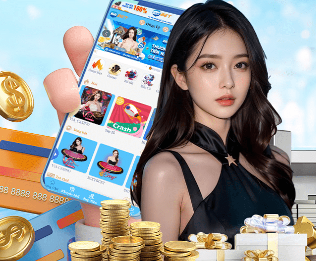 Hình ảnh quảng cáo của 123vn hiển thị nền tảng và các lợi ích